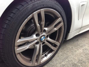 BMW　４２０i M　sports  　ホイール修理